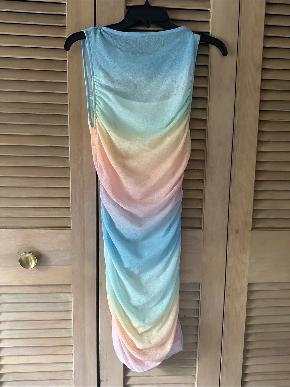 Abercrombie & Fitch Trevor Project Multi-Colored Rainbow Dress